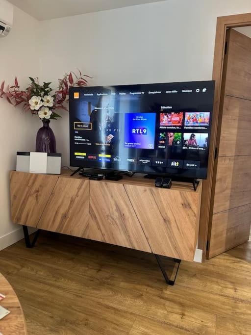 Le Briand Appartement 4Etoiles Nancy Thermal Cosy Avec Terrasse Wifi Dış mekan fotoğraf