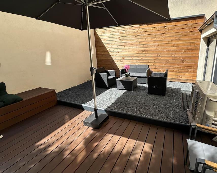 Le Briand Appartement 4Etoiles Nancy Thermal Cosy Avec Terrasse Wifi Dış mekan fotoğraf