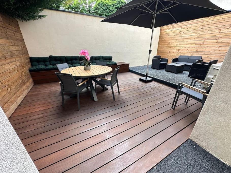 Le Briand Appartement 4Etoiles Nancy Thermal Cosy Avec Terrasse Wifi Dış mekan fotoğraf