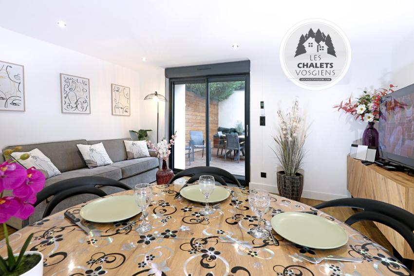 Le Briand Appartement 4Etoiles Nancy Thermal Cosy Avec Terrasse Wifi Dış mekan fotoğraf